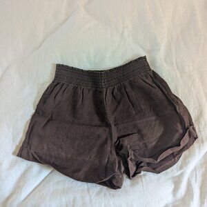 Reformation linen shorts